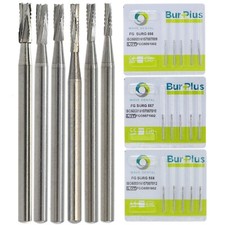 Wave Dental Carbide Surgical Burs FG SURG 557 558 Long Shank High Speed Midwest