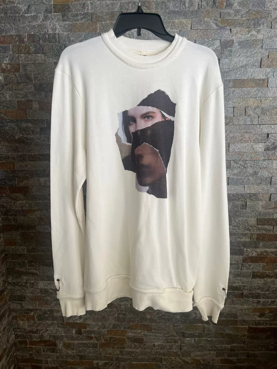 Damir Doma Sweater Crewneck Sweater in White BNWOT M eBay