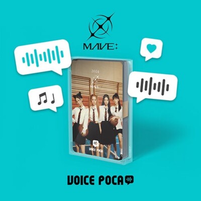 MAVE - VOICE POCA (2024 Mini Calendar Version) K-Pop Photo Card QR Album Girl