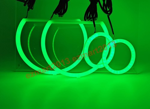 Dream color Chasing RGB 4 halo rings for Honda accord CL7 CL9 03-07 DRL BT APP - Picture 22 of 24
