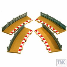 C7019 Scalextric Single Lane Radius 3 Curve Outer Borders 22.5" x 4