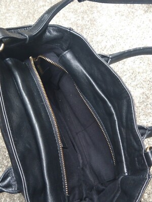 SEE BY CHLOE Nellie Handbag Black Genuine Leather Women's Shoulder