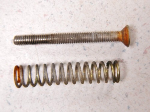 80 ARCTIC CAT PANTHER 440 HEADLIGHT ADJUSTER SCREW & SPRING - Picture 2 of 3
