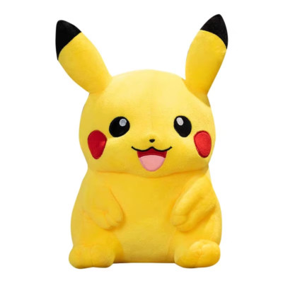 Weiches kuscheliges Pikachu Plüschtier schönes großes Pikachu Puppe Stofftier Cartoon Anime