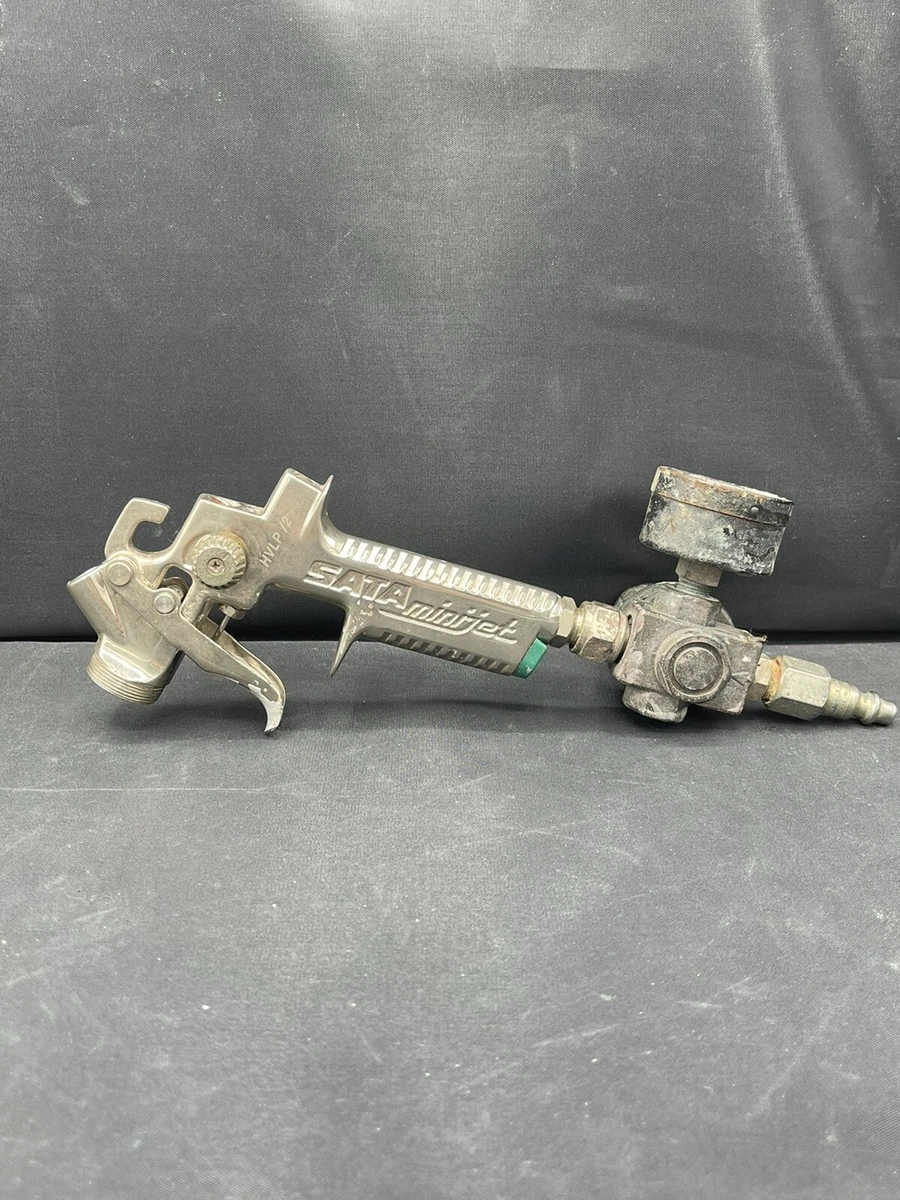 SATA Jet Minijet HVLP 2/ 22775 Paint spray gun with Chelic AR150 Regulator