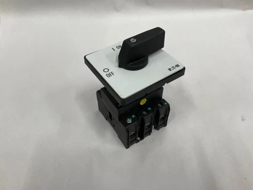 Eaton P3-63 Manual Motor Controller Disconnect Switch w/ Handle IEC 60947-3