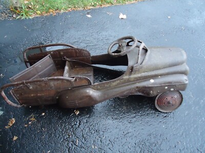 vintage pedal car fire truck | eBay