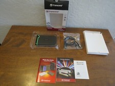 Transcend TS750GSJ25M3 StoreJet External Hard Drive 750 GB New Other.