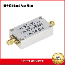 BPF-10M Band Pass Filter RF Bandpass Filter SMA Interface for HAM Radio Users