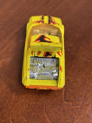 1973 Lesney MATCHBOX SuperFast No.33 Datsun 126X Yellow & Orange w