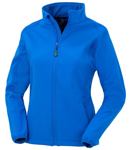 Result Recycled Ladies Womens Fleece Lined Softshell Jacket Coat - Picture 3 of 5