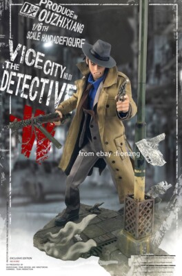 COOMODEL X 1/6 NO.VC002 Action Figure Vice City Detective W