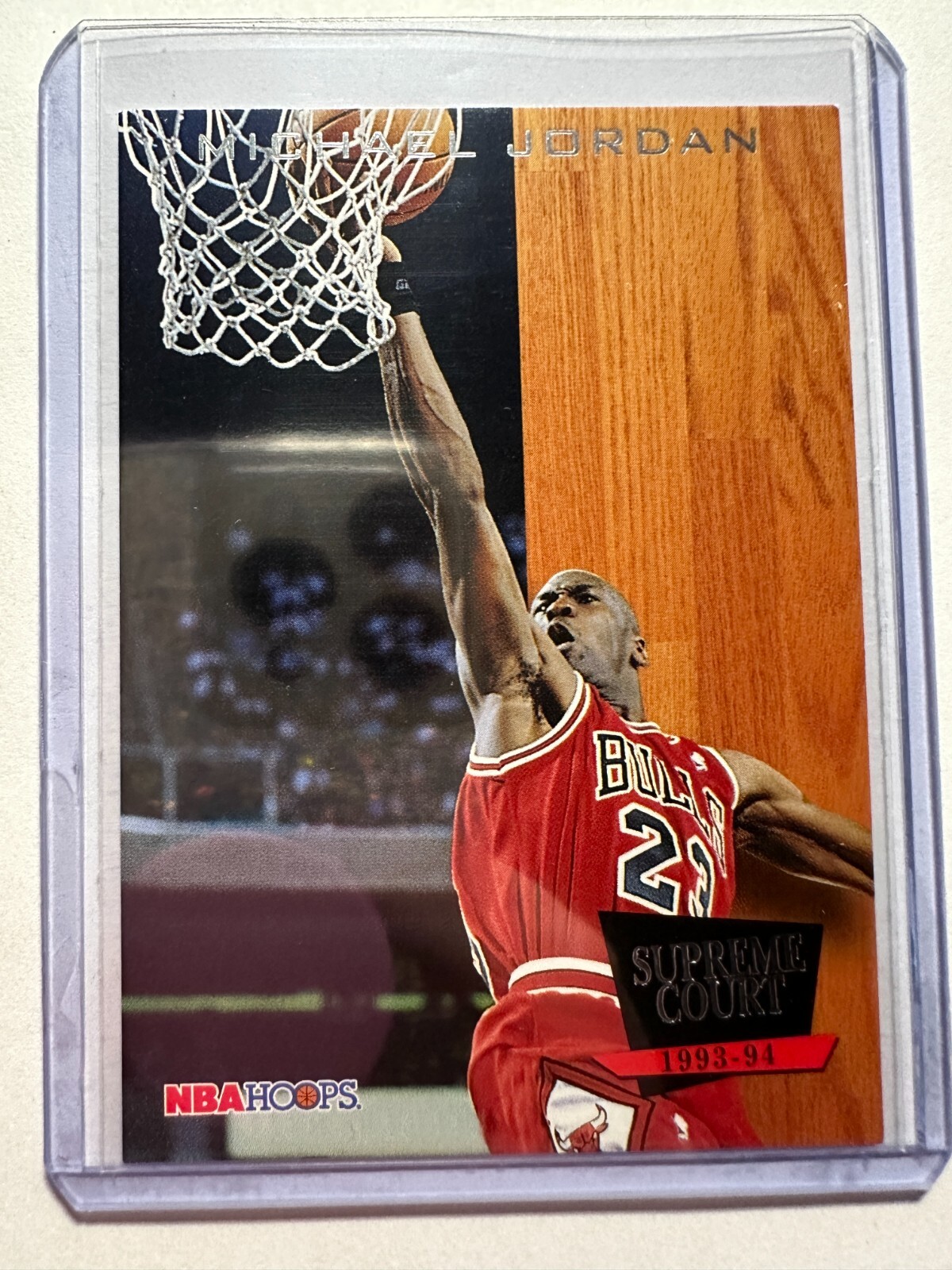 K58,631 - 1993-94 Hoops Supreme Court #SC11 Michael Jordan