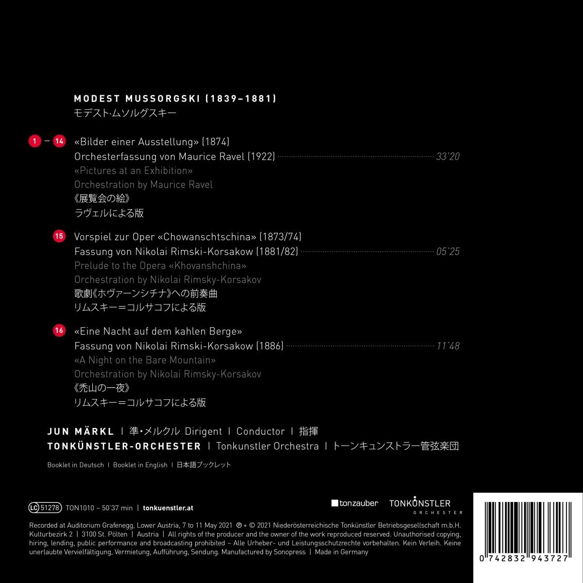 Thumbnail - Jun Märkl Bilder Einer Ausstellung (cd)