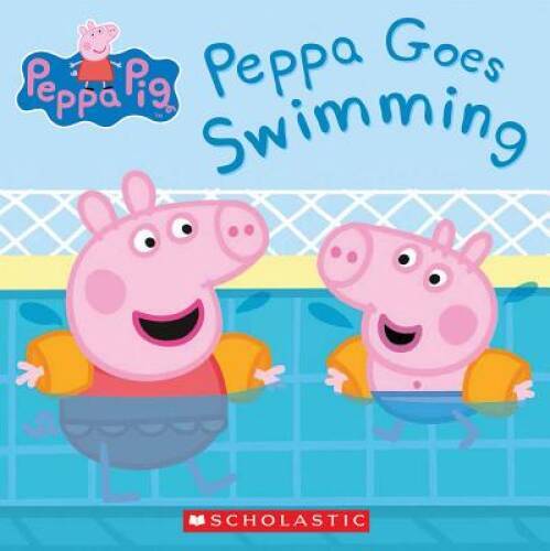Peppa Goes Swimming (Peppa Pig) - Paperback By Scholastic - VERY GOOD