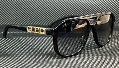 Gucci GG1188S Sunglasses 002 BLACK 100 AUTHENTIC for sale