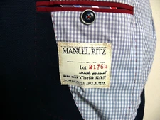 Manuel Ritz Urban Tailored handmade finished Jacket Blazer  - Size It50