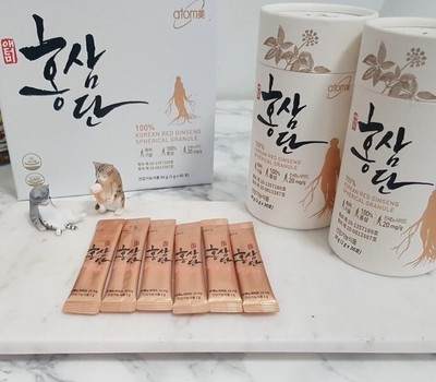 ATOMY Hongsamdan Korean Red Ginseng Spherical Granule Ginseng Saponins 30p 60p