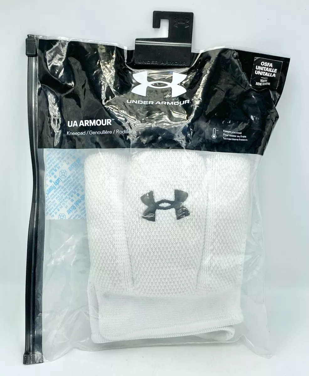 White under armour volleyball knee cheap pads