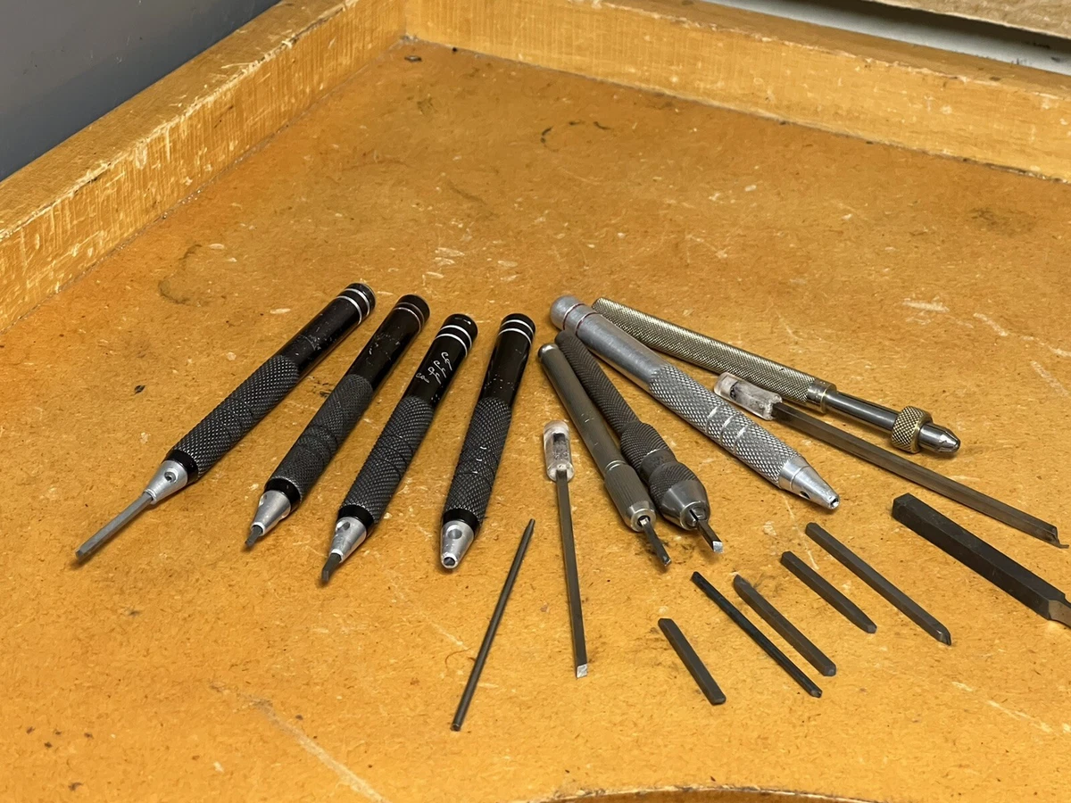 Watchmakers Tool Carbide Cutters Handle For Lathe eBay