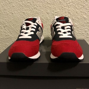 new balance 574 team red pigment