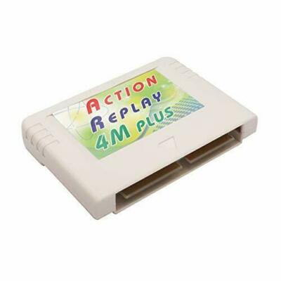 NEU Action Replay Plus 4M - Sega Saturn - Multi regions allow you to play US JAP
