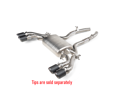 AKRAPOVIC BMW マフラー ステンレス Akrapovic Slip-On Race Line Exhaust For 2020-2024 BMW X3 M/X4 M