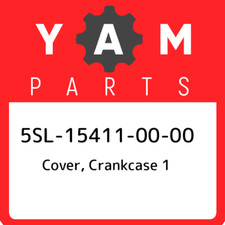 5SL-15411-00-00 Yamaha Cover, crankcase 1 5SL154110000, New Genuine OEM Part