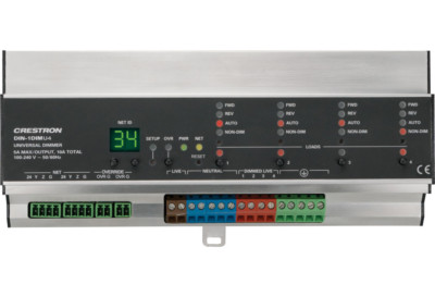 Crestron DIN-1DIMU4 4 Kanal Universal Dimmer Lichtsteuermodul