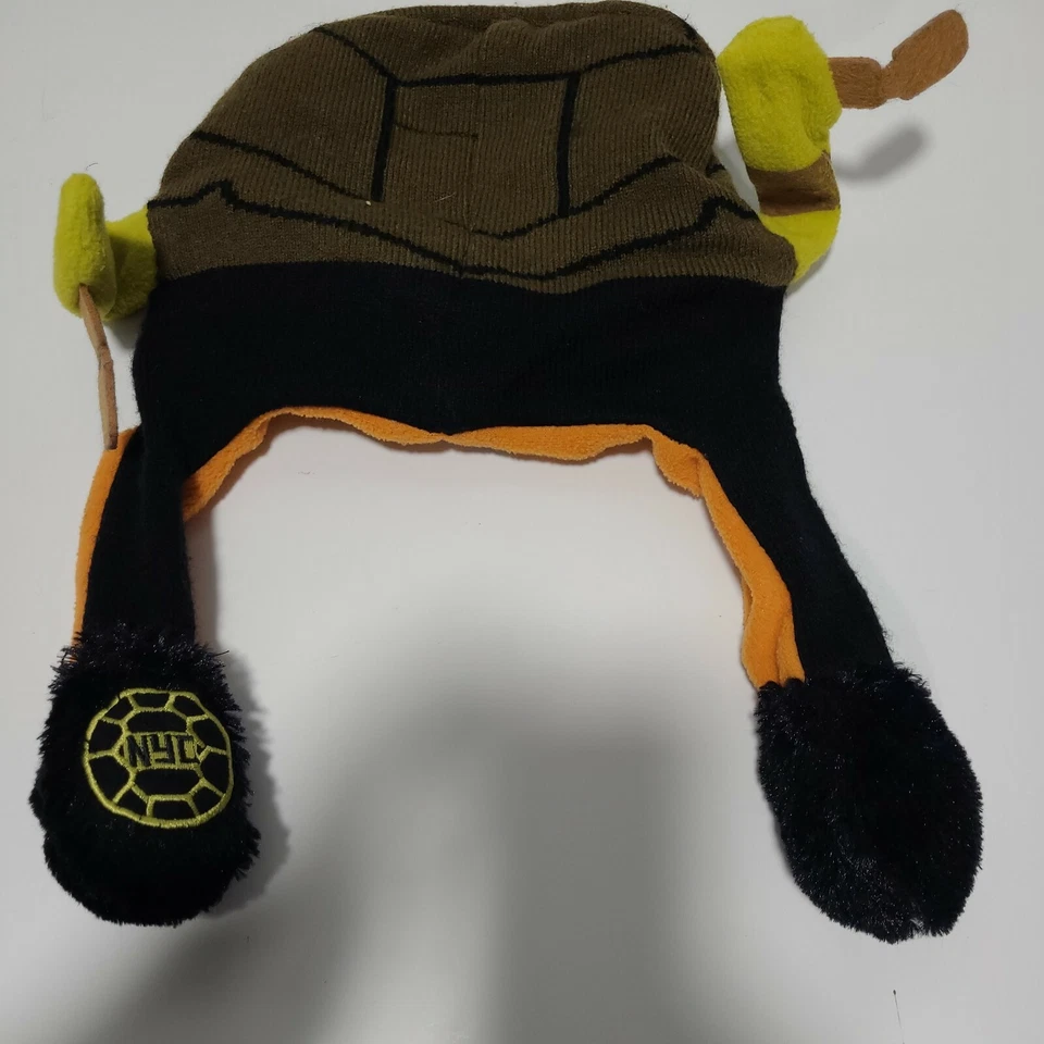 Teenage Mutant Ninja Warriors, Michelangelo Flipeez Kids/Youth Winter Hat - Image 4 of 4