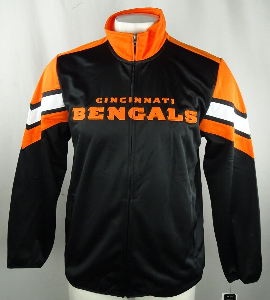 Cincinnati Bengals NFL G-III Men's Full-Zip Track Jacket