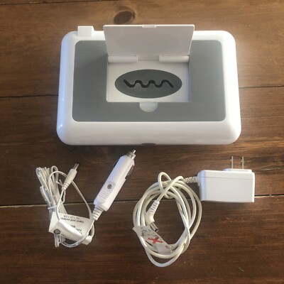 Prince Lionheart Compact Wipes Warmer Gray Baby Adult Home Travel Adapter Auto