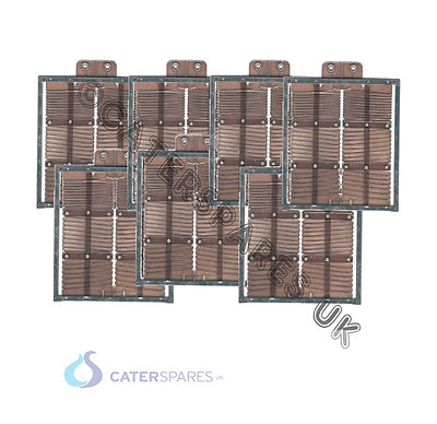 ROWLETT 6 SCHEIBEN TOASTER ELEMENTE FÜR 6 SCHLITZE FULL SET 2 X ENDE 5 X MITTE X 7 GSP