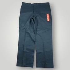 Dickies Pants Mens 38x30 874 Original Fit Workwear Tapered Leg Rugged Twill Navy