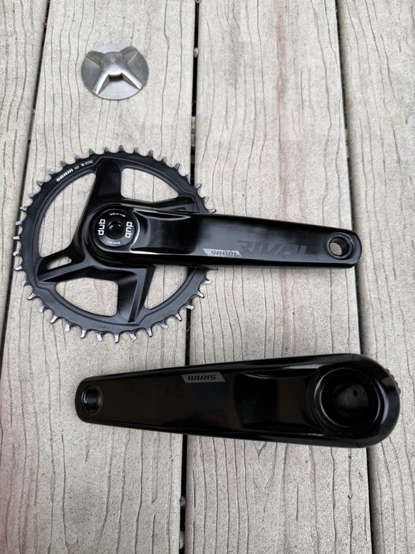 SRAM Rival Xplr Dub Wide D1 chainset 172.5mm 40T 1x12/13 chainset