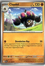 CLAYDOL 047/086 UNCOMMON CHAOS RISING POKEMON NEAR MINT