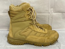 Altama Vengeance SR 8" Hombres Militar Táctico Cremallera Lateral Botas Tostadas Con Cordones 12W