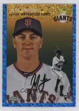 2023 Chrome Platinum Anniversary Blue Mini-Diamond Refractor Jack Larsen 1md7