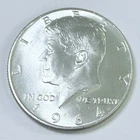 1964-D Kennedy Half Dollar 90% Silver, GEM/BU MS Mint State Condition #9513