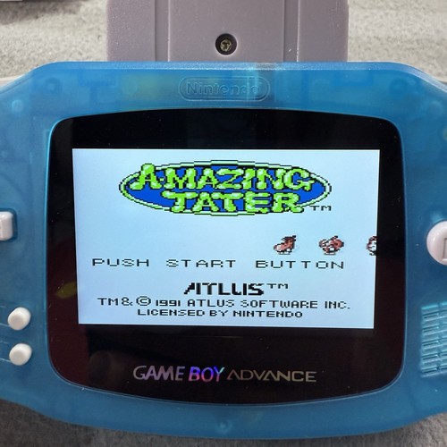 🔥 NEW Amazing Tater Game Boy Color Advance GBC GBA Cartridge TESTED ~ 2025 Mfg. - Picture 5 of 7
