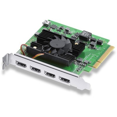 Blackmagic Design DeckLink Quad HDMI PCIe Capture Card, Up to 4K60, 4 HDMI 2....
