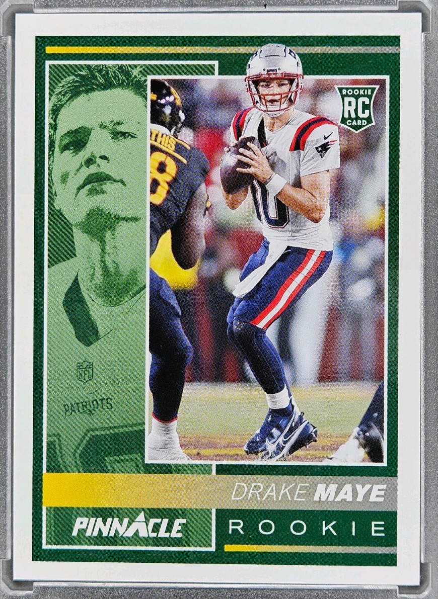 2024 Panini Encore Drake Maye Pinnacle Rookie #229 RC Patriots
