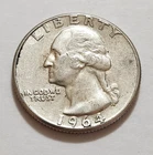 1964 Washington Quarter • 90% Silver • Strong Detail NMM   X64