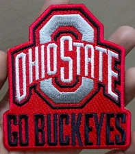 Ohio State Buckeyes NCAA Team Logo Iron On Patch-Sew Patch-Embroidered Patch