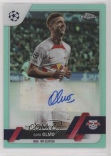 Dani Olmo Chrome UCL 2022 Aqua Refractor /199 Auto