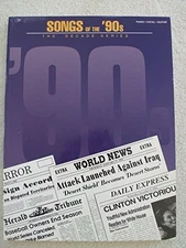 Songs of the 90s: Piano, Vocal, Guitar - Paperback - VERY GOOD