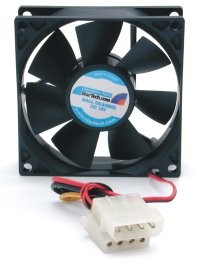 Startech.com 80MM Caja Rodamiento de Bolas VENTILADOR con, 4PIN, 3.14" x 3.14" x 0.98", 12 V - Imagen 1 de 1