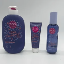 eos 3pc Cocoa Cashmere Body Mist, Lotion & Travel Size LIMITED EDITION