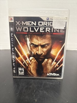 X-Men Origins Wolverine Uncaged Edition (Sony PlayStation 3, 2009) CIB Clean