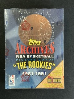 1992 93 Topps Archives Basketball Unopened Box From A BBCE Sealed Case FASC